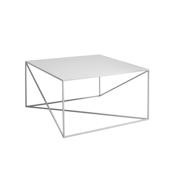 Siva kavna mizica Custom Form Memo, 80 x 80 cm