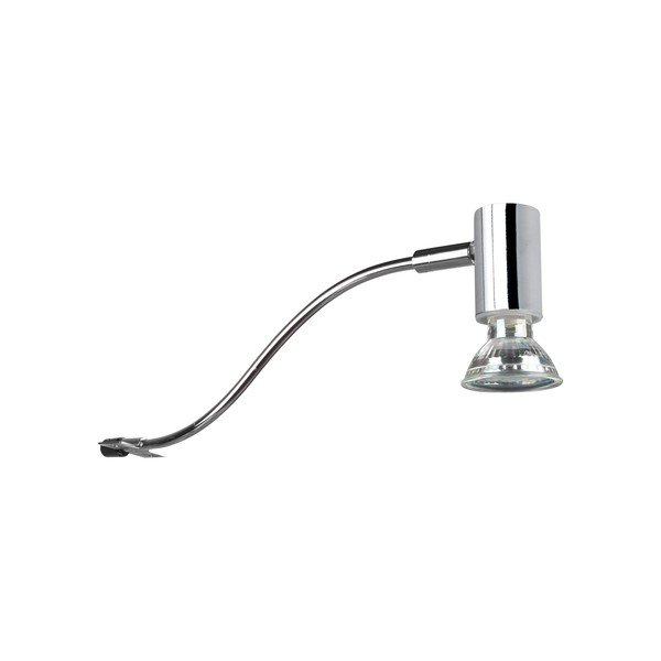 Stenska svetilka v svetlečem srebrnem odtenku (dolžina 34 cm) Giada - Trio-image-3