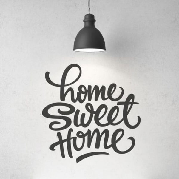 Dekorativna stenska nalepka Home Sweet Home