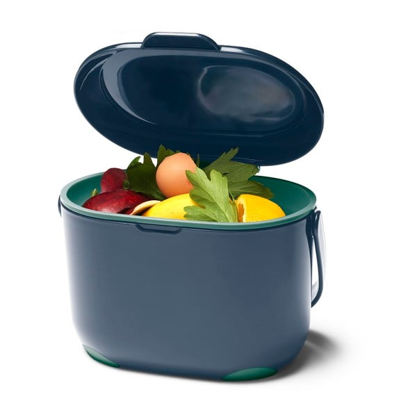 Modro-zelen koš za biološke odpadke Addis Caddy, 2,5 l-image-1