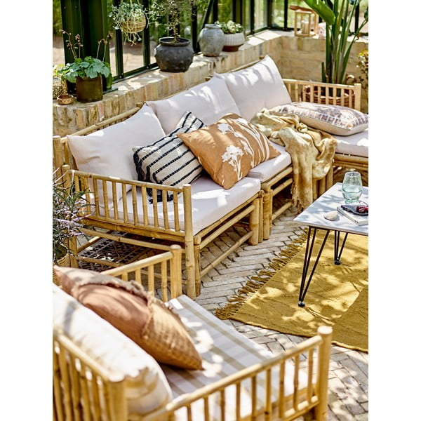 Bambusov vrtni fotelj v naravni barvi Korfu – Bloomingville-image-1