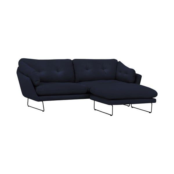 Temno modra sedežna garnitura Windsor & Co Sofas Comet-image-1