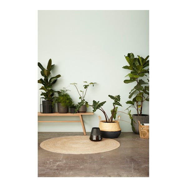 Komplet 2 črnih loncev Hübsch Kello-image-1