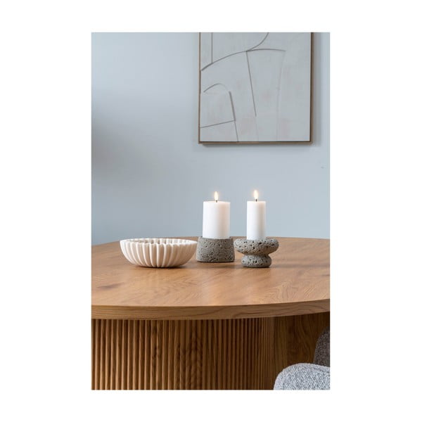 Svečniki za čajno svečko iz cementa v kompletu 2 ks – House Nordic-image-1