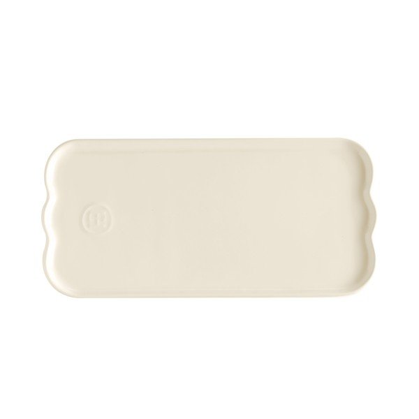 Kremno bel servirni keramičen krožnik Madeleine – Emile Henry-image-3