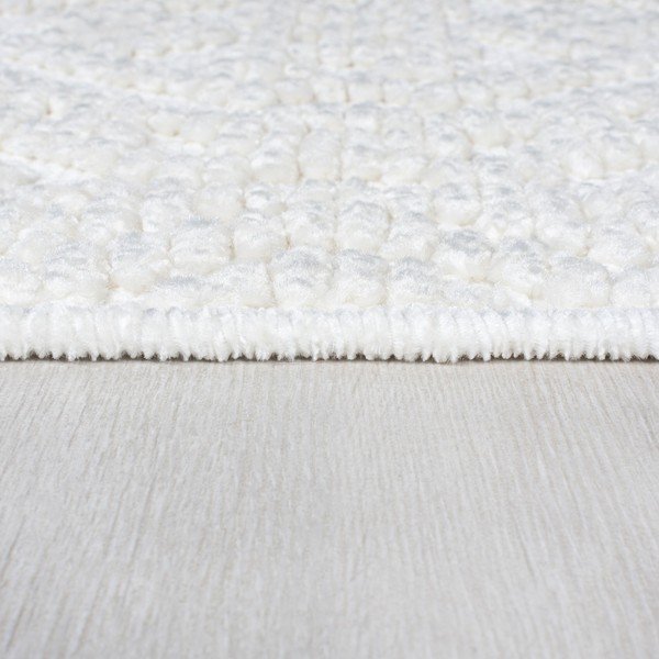 Kremno bela pralna preproga iz šenila 80x160 cm Jaipur – Flair Rugs-image-4