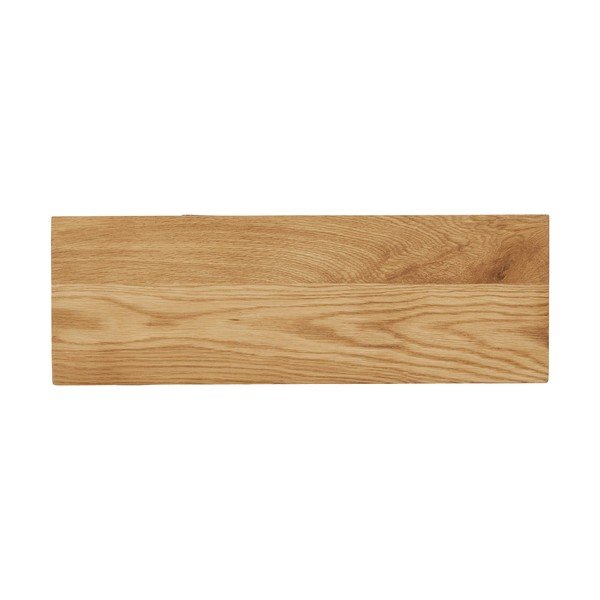 Polica iz masivnega hrasta v svetli naravni barvi 42,5 cm Calcata – House Nordic-image-4