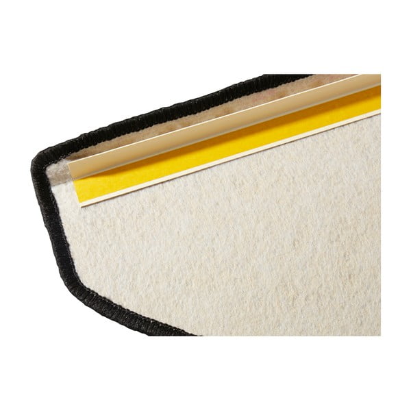 Črni samolepilni komplet preprog za stopnice 15 ks 23x65 cm Fancy – Hanse Home-image-3