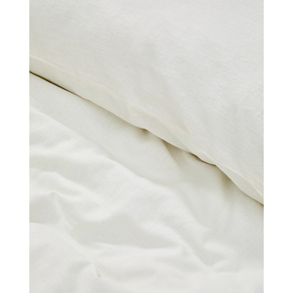 Slonokoščena enojna/podaljšana posteljnina 150x220 cm Simmel – Kave Home-image-3