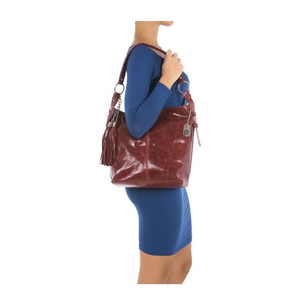 Torbica iz usnja Hobo Bordeaux-image-4