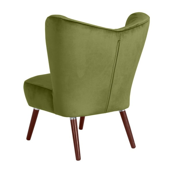 Zelen fotelj Max Winzer Sari Velvet-image-4