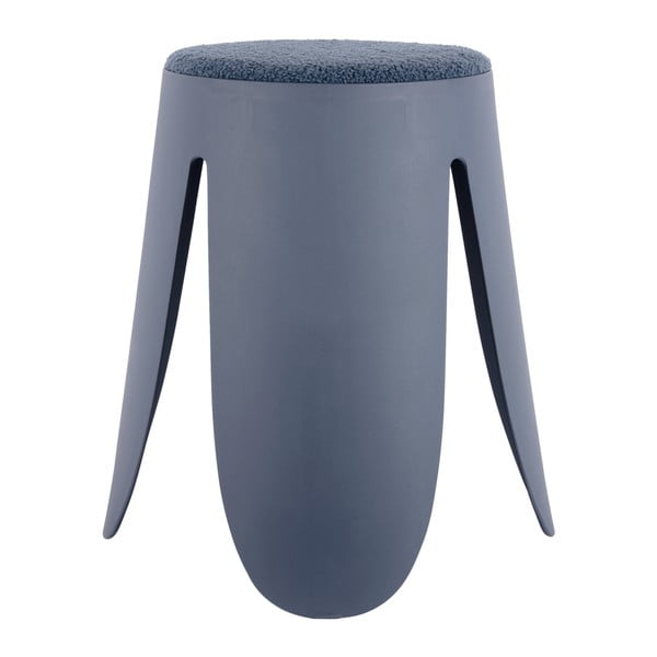 Temno moder plastičen stolček Savor   – Leitmotiv