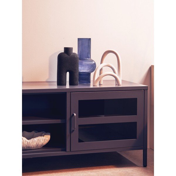 Siva jeklena TV omarica 150x50x45 cm Acier – Premier Housewares-image-2