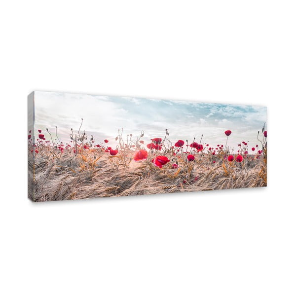 Slikarstvo na platnu Styler Poppies, 60 x 150 cm-image-2