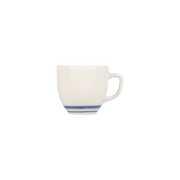 Bela/modra porcelanasta skodelica za kapučino 200 ml Azul – BonBistro-image-2