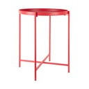 Kovinska okrogla stranska mizica ø 40 cm Meseta  – Leitmotiv