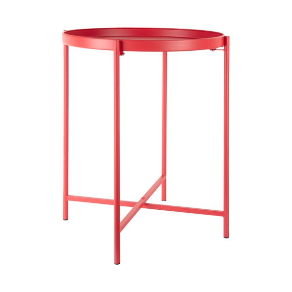 Kovinska okrogla stranska mizica ø 40 cm Meseta  – Leitmotiv