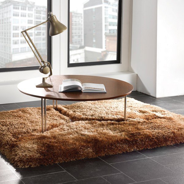 Preproga Pearl 150 cm, karamelna-image-2