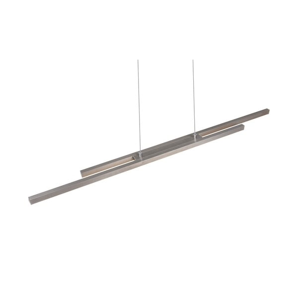 LED viseča svetilka v srebrni barvi Odio – Reality-image-4