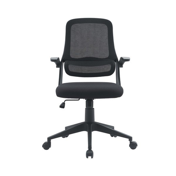 Črn oblazinjen pisarniški stol Gilmore – Yes Everyday-image-2