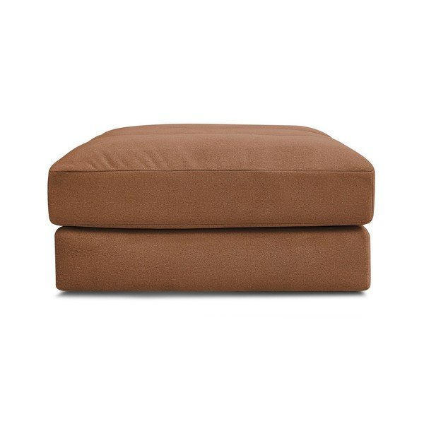 Oranžen žameten tabure Sierra – Bobochic Paris