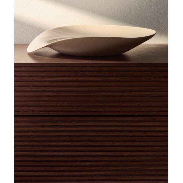 Keramičen dekorativni pladenj ø 40 cm Ebenor – Kave Home-image-1
