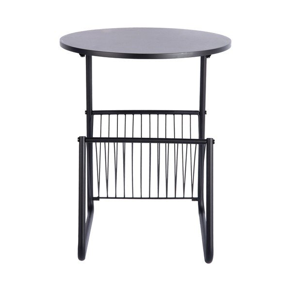 Kovinska okrogla stranska mizica ø 40 cm Riqueza Revista – Leitmotiv-image-4