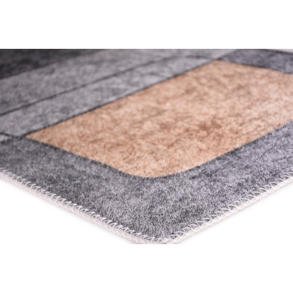 Siva pralna preproga 160x230 cm – Vitaus-image-2