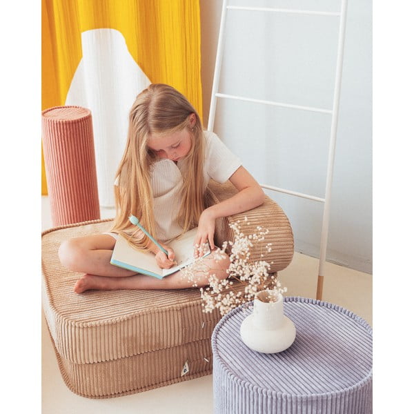 Moder otroški tabure iz rebrastega žameta – Wigiwama-image-3