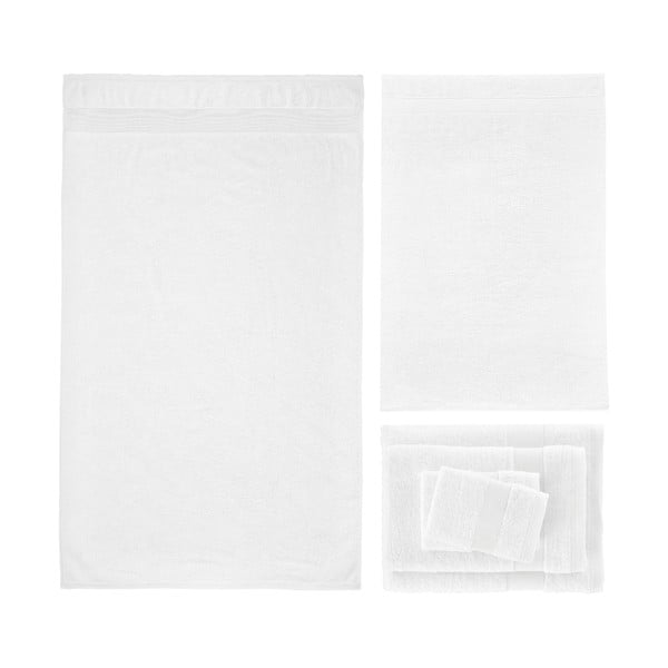 Beli frotirni bombažni komplet brisač 6 ks Anti-Bacterial – Catherine Lansfield-image-2