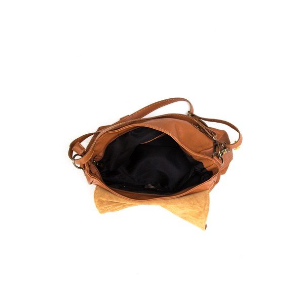 Usnjena torbica Luisa Vannini 2093 Cognac-image-4