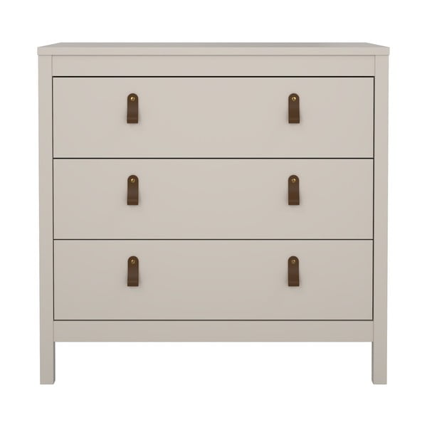 Sivo-bež komoda 82x80x38 cm Madrid – Tvilum