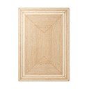 Kremno bela/v naravni barvi obojestranska/ročno tkana preproga iz jute 80x150 cm Looma – Hanse Home