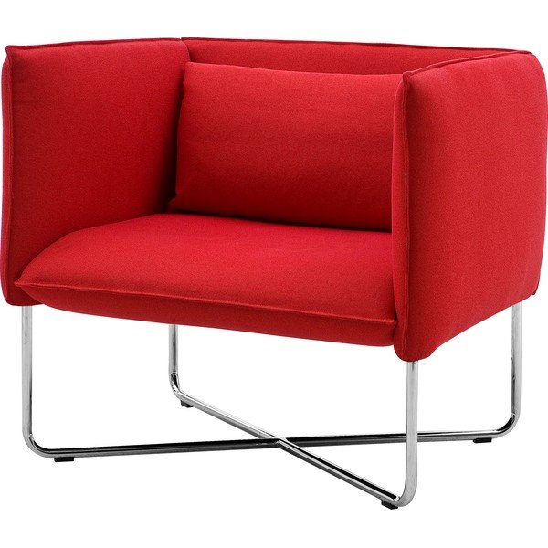 Rdeč fotelj Softline Groove-image-2