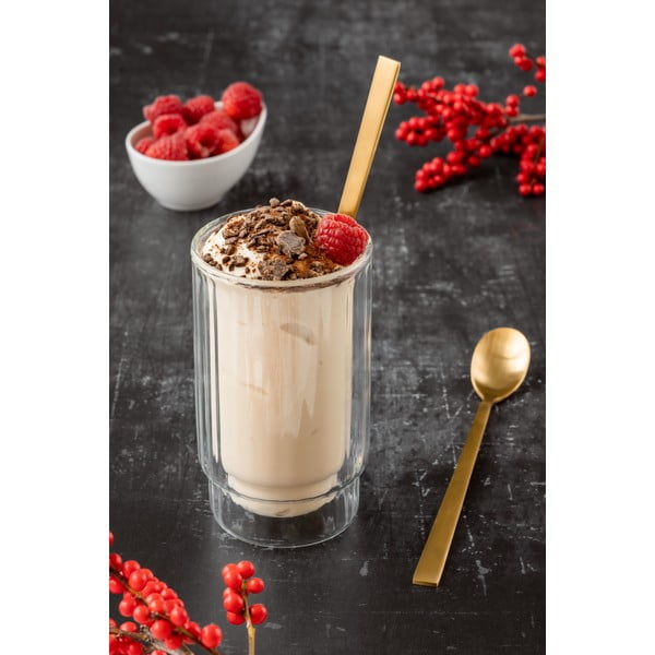 Komplet 2 kozarcev z dvojno steno Vialli Design, 300 ml-image-1