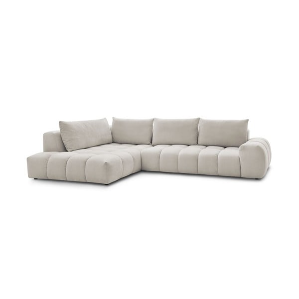 Bež kotna sedežna garnitura (levi kot) Everest – Bobochic Paris