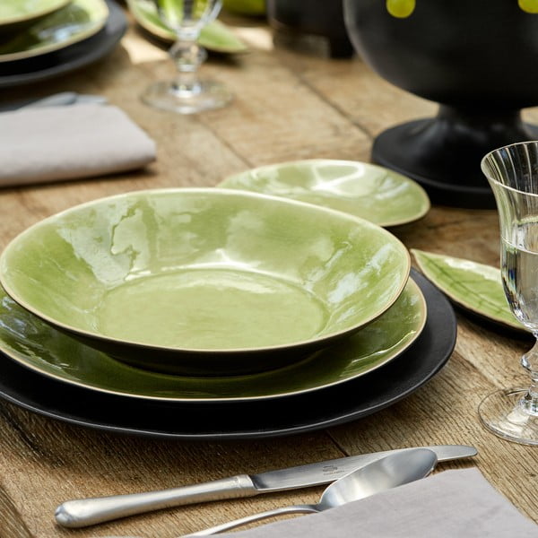 Svetlo zelen keramičen krožnik Costa Nova Riviera, ⌀ 25 cm-image-2