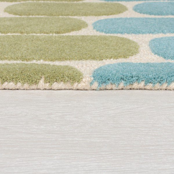 Rumeno-zelena volnena preproga Flair Rugs Fossil, 160 x 230 cm-image-3