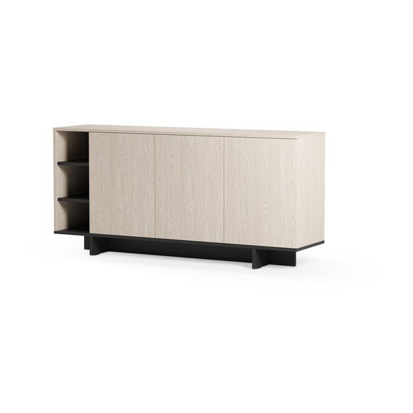 Črna omarica 170x80x40 cm Cequoia – Marckeric-image-4
