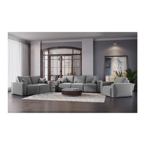 Cosmopolitan Design Miami siva zofa, 180 cm-image-4