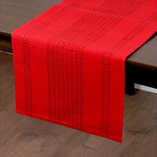 Namizni tekač Lurex Red-image-1