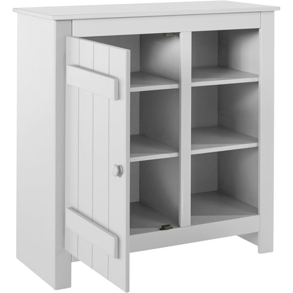 Bela omarica iz masivnega bora 90x90 cm Bertram – Støraa-image-3