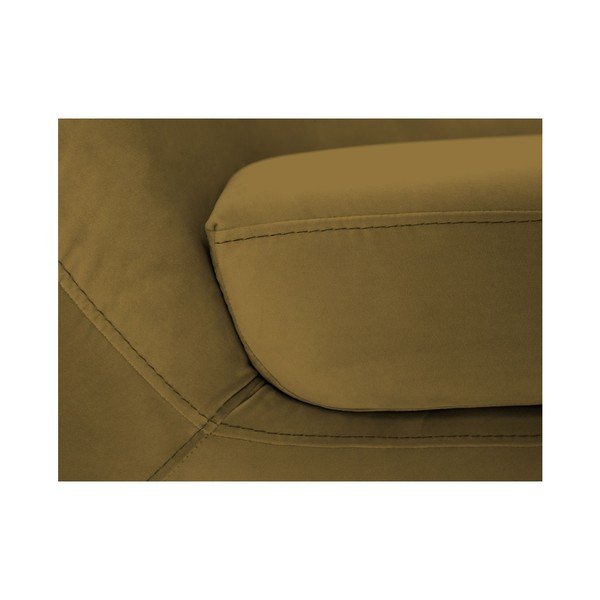 Dvosedežna zofa v zlati barvi Mazzini Sofas Amelie-image-1