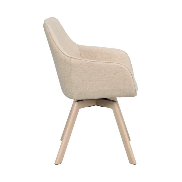 Bež oblazinjeni jedilni stoli v kompletu 2 ks Alison – Rowico-image-3