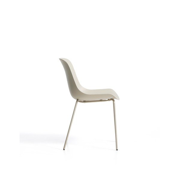 Bež plastičen vrtni stol Altea – Kave Home-image-3