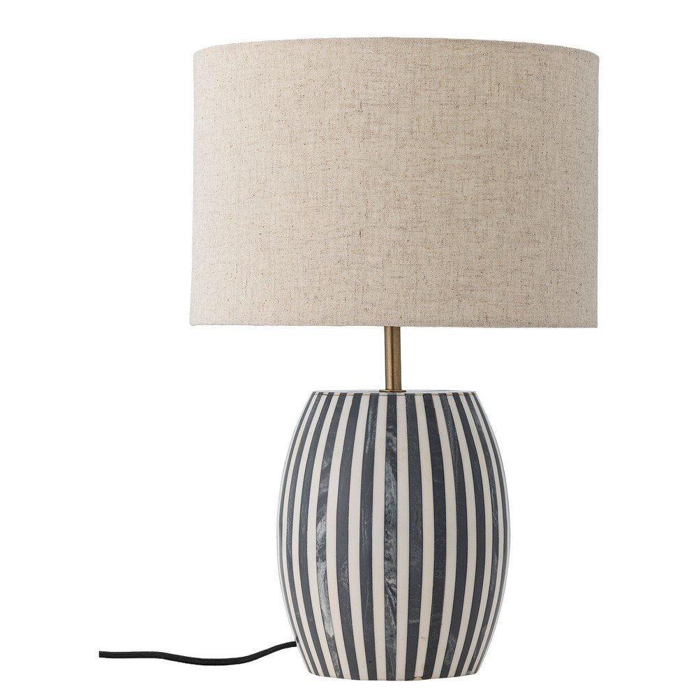 Bela/siva LED namizna svetilka (višina 47 cm) Tali