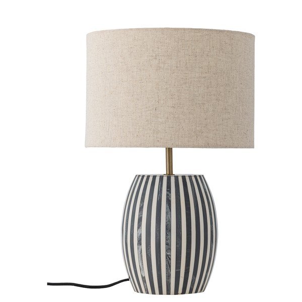 Bela/siva LED namizna svetilka (višina 47 cm) Tali – Bloomingville