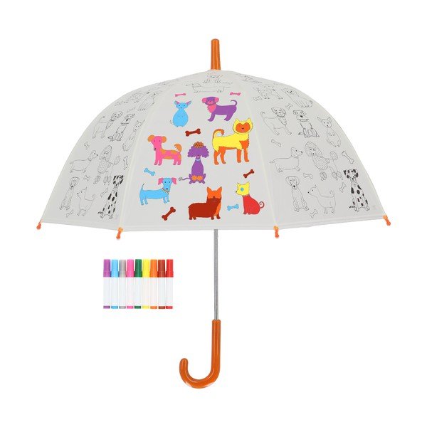 Otroški dežnik PIY: Dogs – Esschert Design-image-1