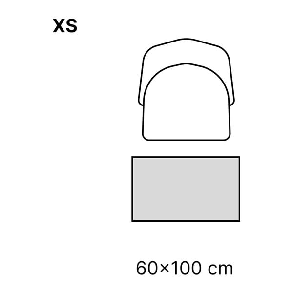 Siva pralna preproga 80x50 cm - Vitaus-image-4