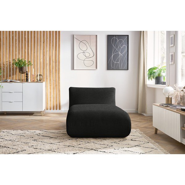 Temno siv žametni kavč modul Lecomte - Bobochic Paris-image-1